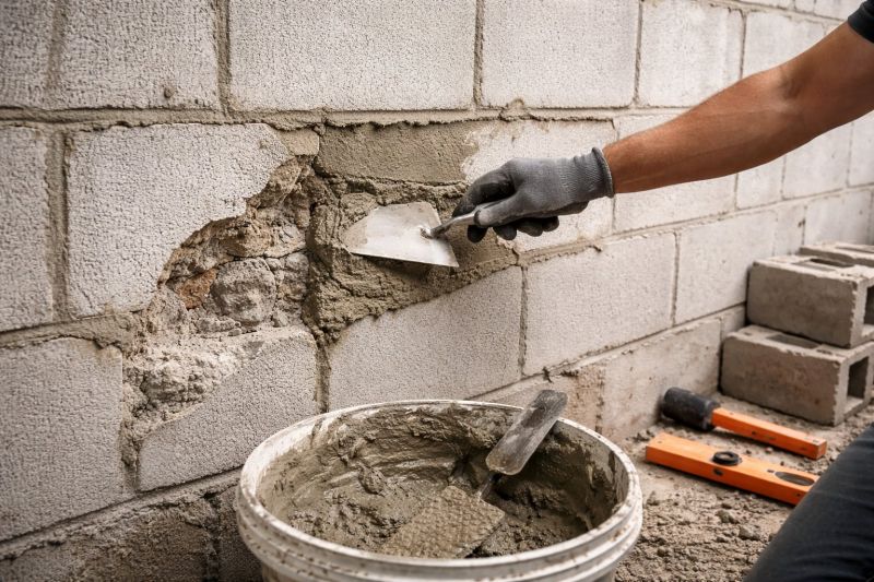 Concrete Block Repair