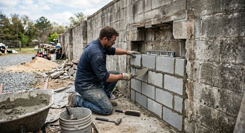 Block Wall Repair in Escondido, CA