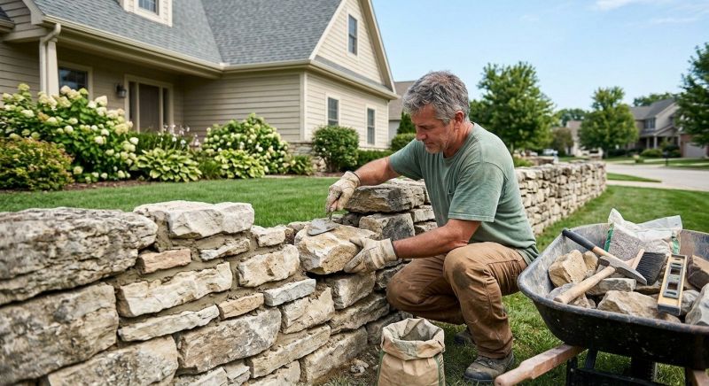Brick Fence Repair in Oceanside, CA