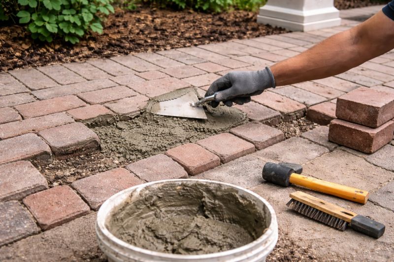Brick Flatwork Repair in San Diego County, CA
