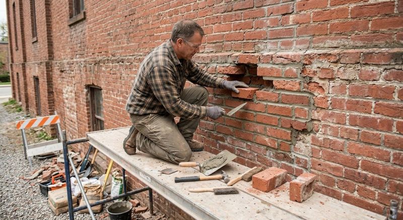 Brick Repair in Fallbrook, CA