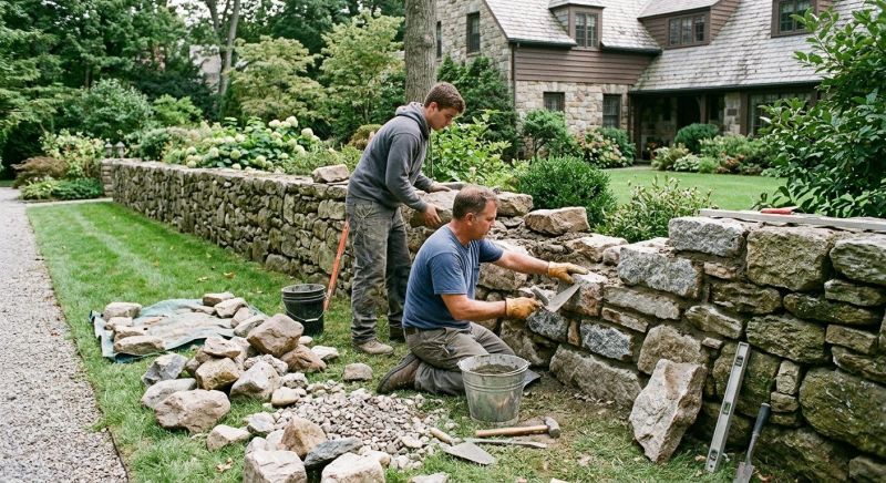 Brick Retaining Wall Repair in Oceanside, CA