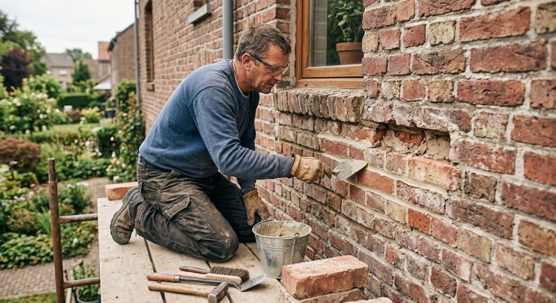 Brick Stairs Repair in Valley Center, CA