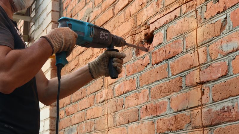 Brick Wall Repair in Poway, CA