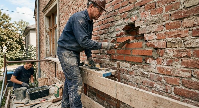 Brick Wall Repair in San Diego, CA