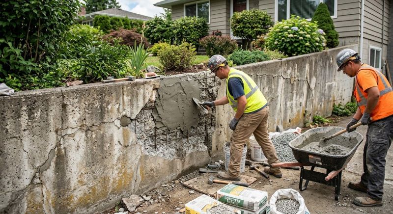 Retaining Wall Repair in Carlsbad, CA