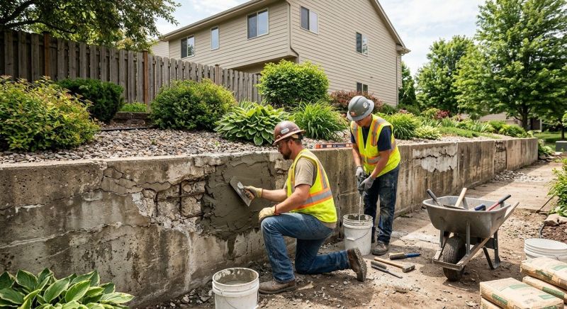 Retaining Wall Repair in Oceanside, CA