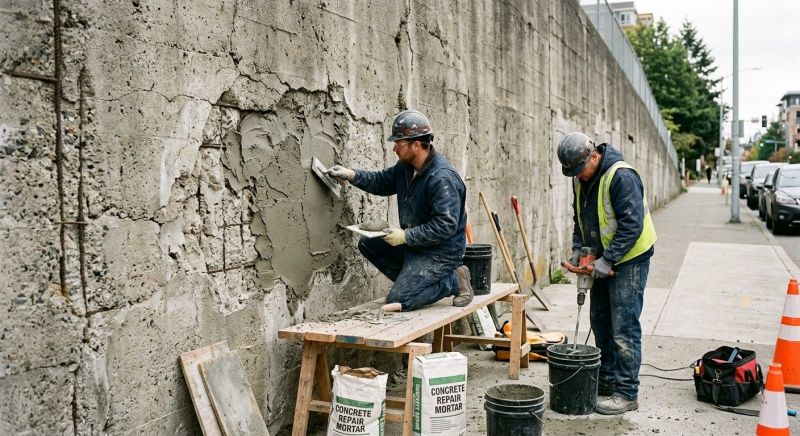 Rock Wall Repair in Oceanside, CA