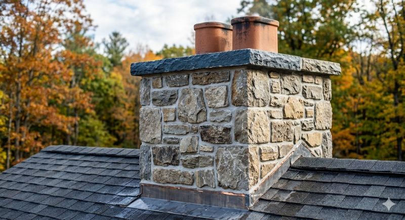 Stone Chimney Installation in Oceanside, CA