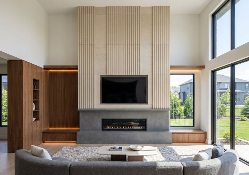 Stone Chimney Installation in Poway, CA