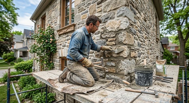Stone Masonry Repair in San Diego County, CA