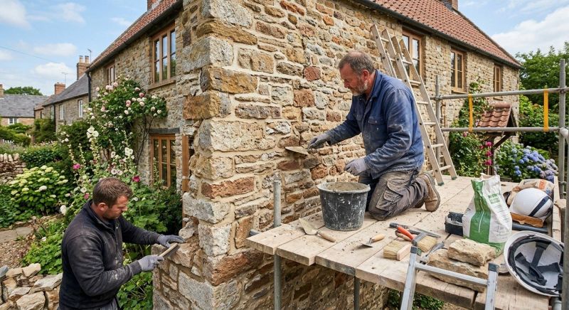 Stone Masonry Repair in San Diego County, CA