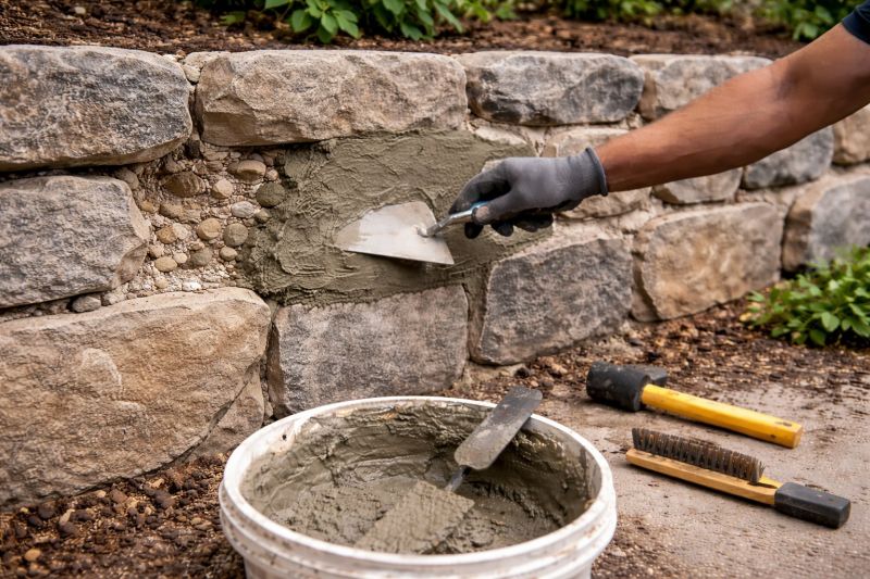 Stone Masonry Repair in San Marcos, CA