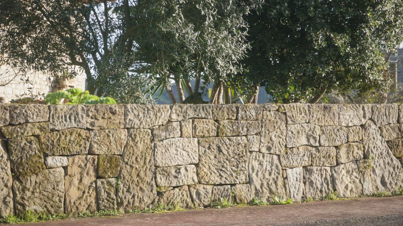 Stone Wall Repair in Del Mar, CA