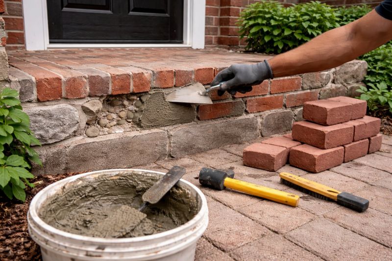 Stonework Repair in Escondido, CA
