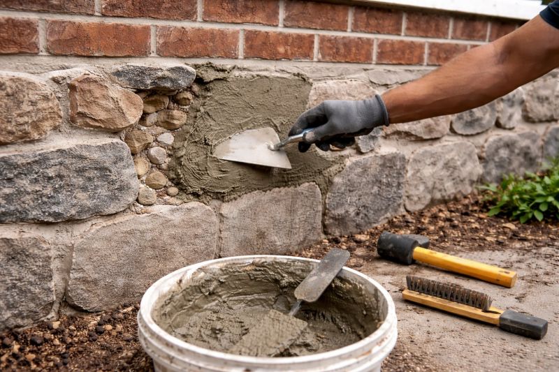 Stonework Repair in Fallbrook, CA